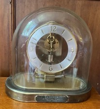 Vintage Kundo Electronic Glass Domed Clock Untested