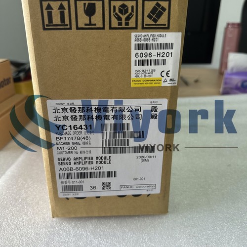 Fanuc a06b 6096 h201 servo - fanuc, a06b-6096-h201