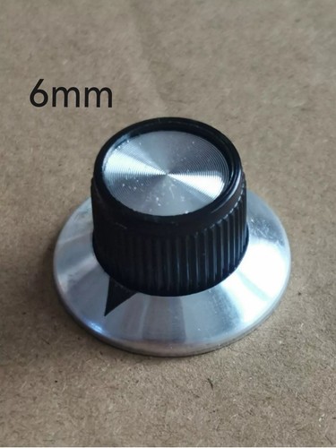 Top hat pot knob - top, for