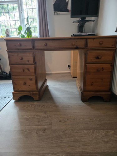 Vintage antique pine double - antique,