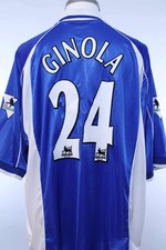 Original Authentic Everton 2000/02 Ginola #24 Home Shirt - XXL