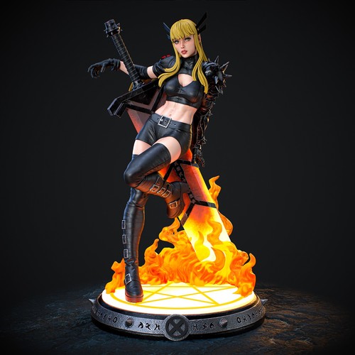 Magik printed resin model - -,