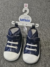 Soft Touch Boots Blue 6-12 Months Brand New Bog Girls Gift