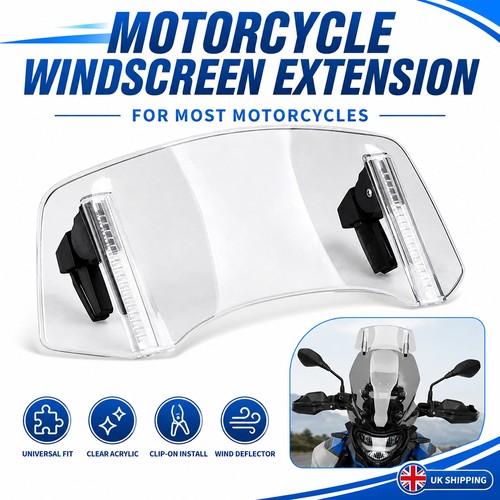 Motorbike windscreen extension - motorbike,