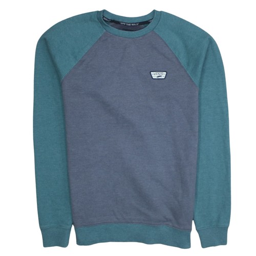Vans men blue crew - crew, neck