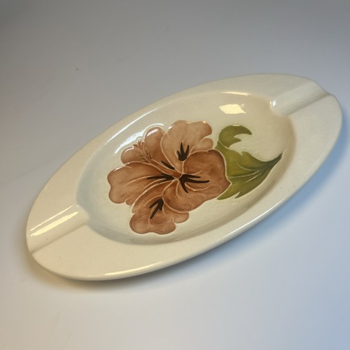 Moorcroft ashtray hibiscus - moorcroft,