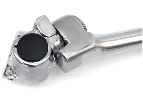 Dirt racing kick - start, lever