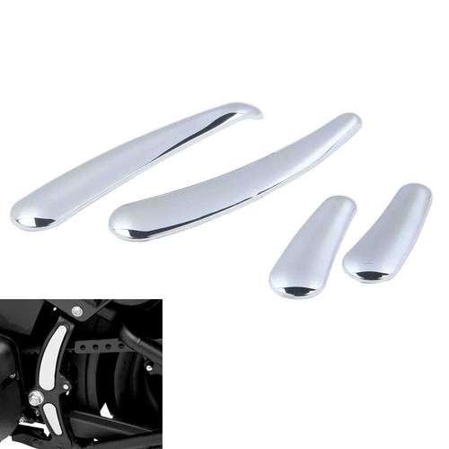 Chrome swingarm frame insert - chrome,
