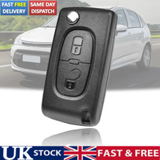 For Peugeot 207 307 308 3008 5008 807 UK Car Remote Fob Control Shell Key Case