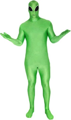 Adult alien morphsuit fancy - alien,