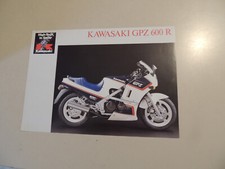  Kawasaki GPZ 600 R Brochure