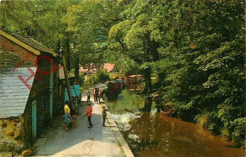 Picture postcard llangollen - picture, postcard;