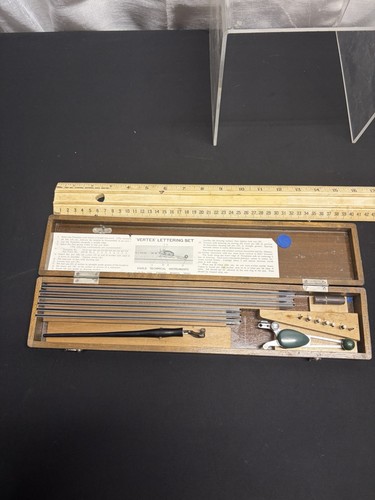 Vintage vertex lettering set - vintage,