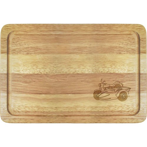 Motorcycle side car - side, chopping