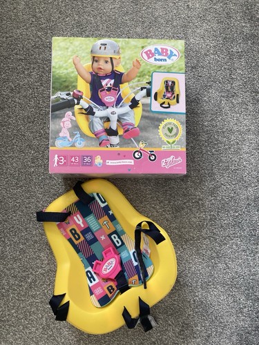 Baby born doll - -, bike