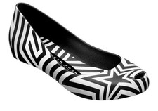 Gareth Pugh X Melissa Ultra-Girl Star Flat Pumps UK Size 5