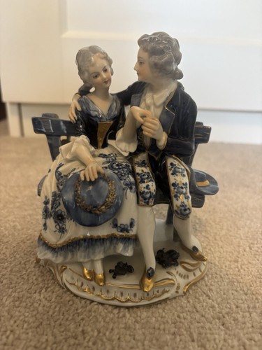 Antique german volkstedt 1762 - german,