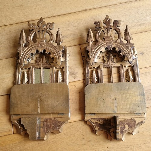 Gilt wood folding - folding, altar