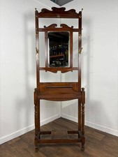 Vintage Oak Hall Coat Stand