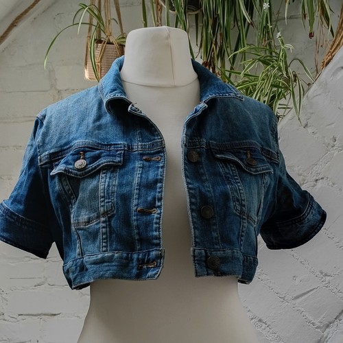 Fat face blue denim - blue, trucker