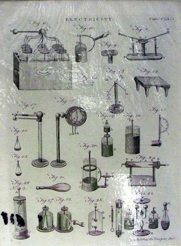 Original old antique - old, print