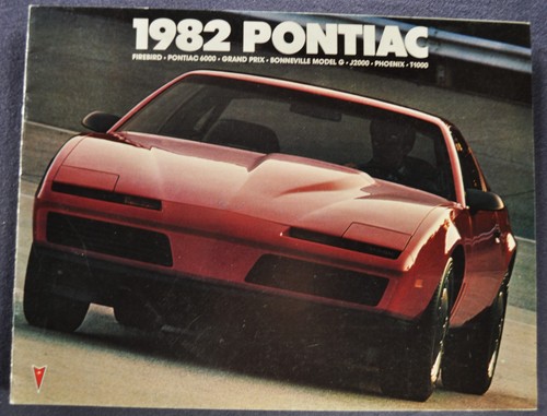 1982 pontiac brochure firebird - pontiac,