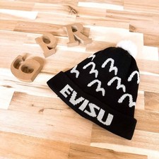 EVISU Seagull Logo Knit Cap
