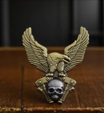Biker motorcycle eagle skull - motorcycle,