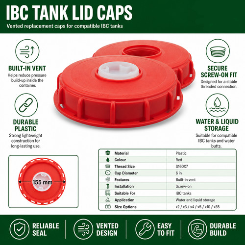 Ibc tank cap - butt, lid