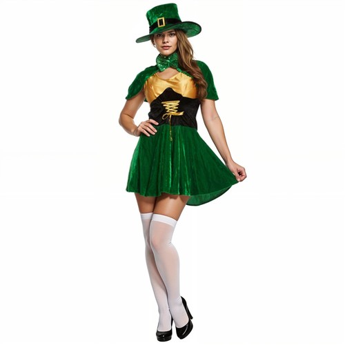 Ladies leprechaun costume - ladies,