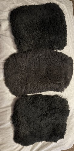 Sheepskin girth cover for - cover, wow