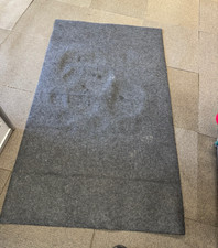 Oil Spill Mat 5'x 3"' Garage Floor Waterproof Backing Absorbent Pad