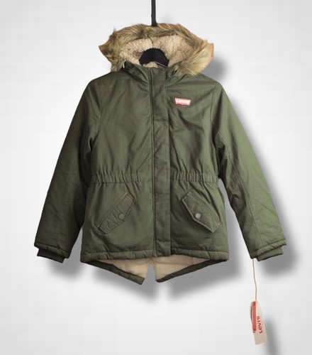 Levi girl green hooded - levi's,
