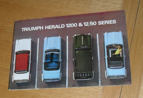 Triumph herald 1200 12 50 - herald, 12/50