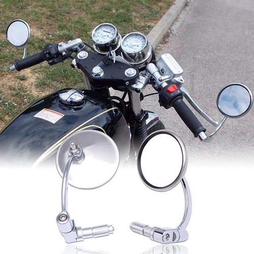 Pair 22mm bar end - bar, mirrors