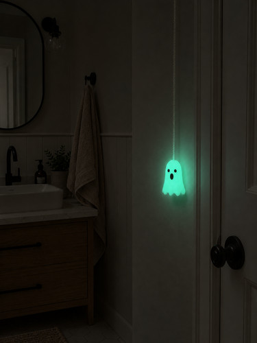 Glow the dark ghost light - glow-in-the-dark,