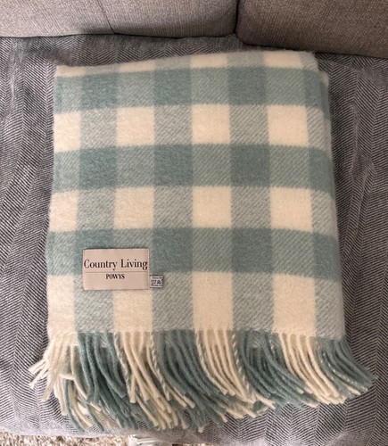 Pure new wool blanket throw - pure,