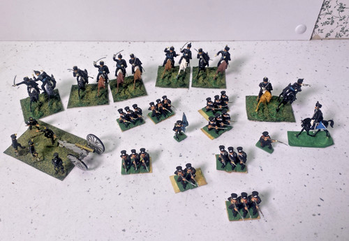 25mm painted plastic wargames - painted,