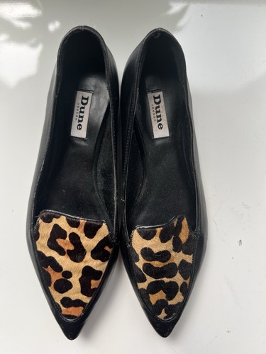 Dune london black leather - leather, &