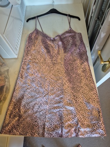 Ladies satin nighty nightdress - satin,
