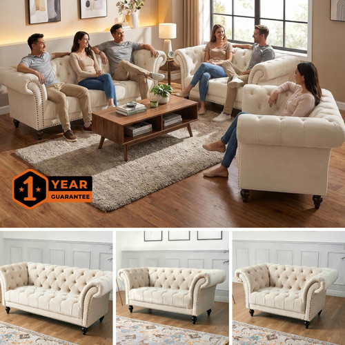 Cambridge chesterfield sofa - chesterfield,