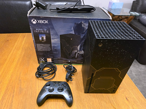 Xbox series 1tb halo - x,
