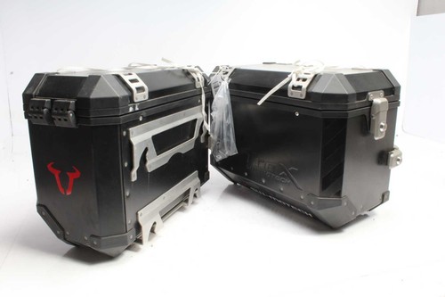 Suitcase luggage rear left