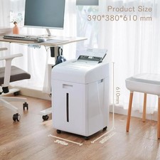 Kalopsia 200-Sheet Auto Feed Micro Cut Shredder | 35L Bin P5 Security Heavy Duty