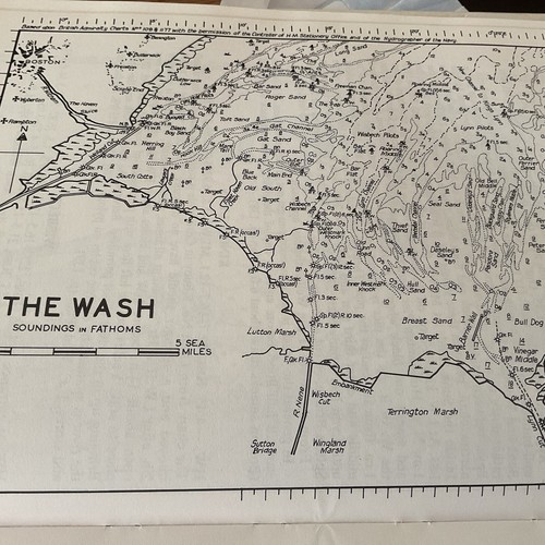 Vintage sea chart nautical - vintage,