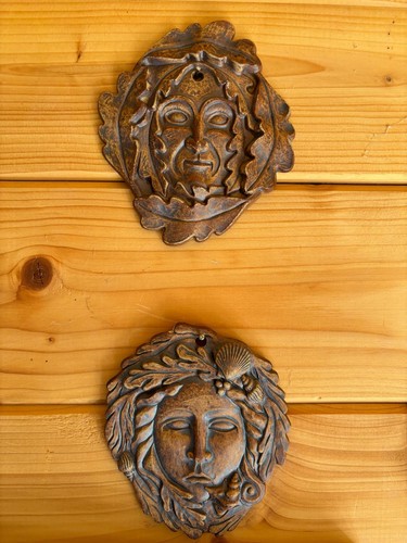 Green man sea - green, goddess