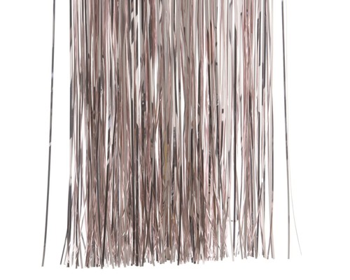 Blush pink lametta foil - lametta, tinsel