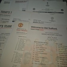 52 x Manchester United HOME