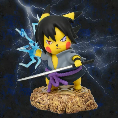 Pokemon pikachu naruto sasuke - pokemon,