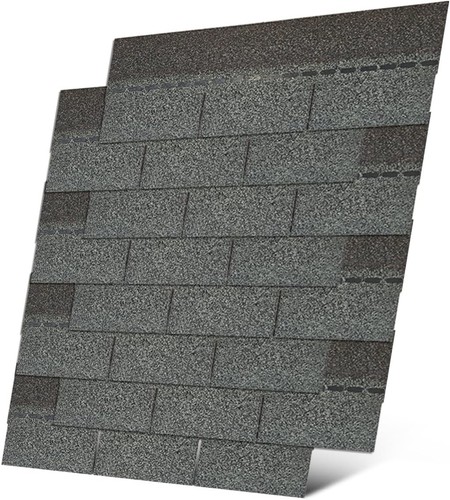 Roofing shingles tab - 3-tab, (gray)